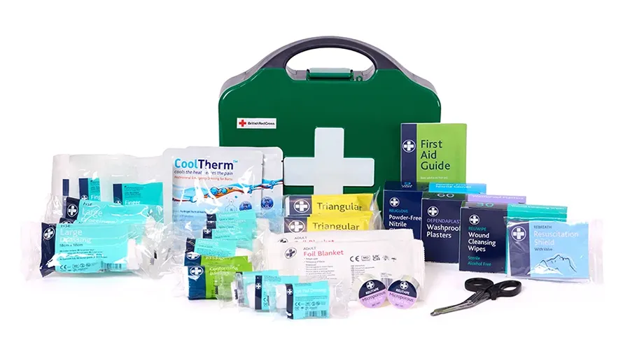 British Red Cross Medium First Aid Kit Contents