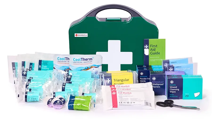 British Red Cross Large First Aid Kit Contents