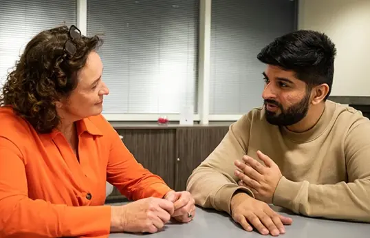 Employee Receiving Mental Health Support Blog Page