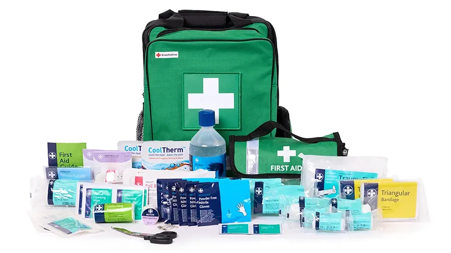 British Red Cross Site First Response Kit Contents
