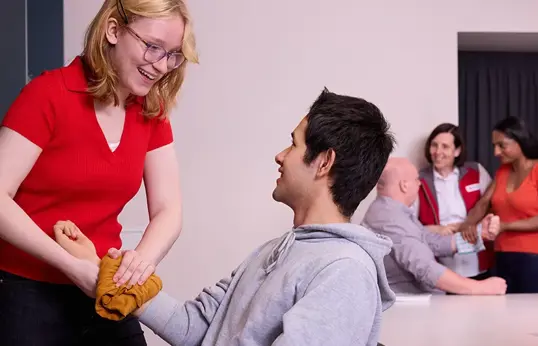 Learning First Aid On An Adult Plp