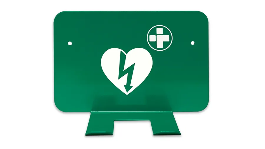 Aed Metal Bracket Front