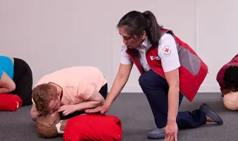 Learning First Aid On A Child Plp