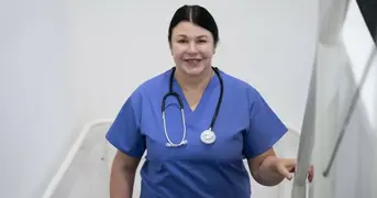 Resilient Employee At Work Looking Happy Listing Page