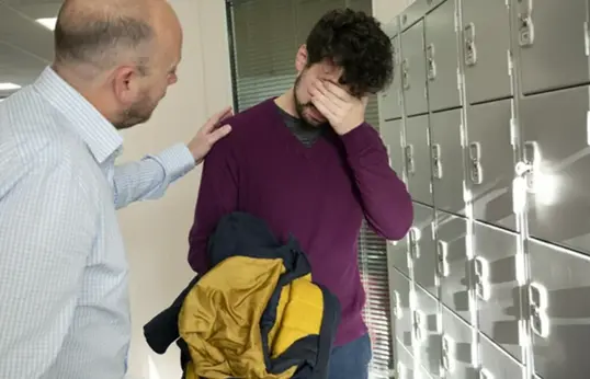 Employee Suffering Stress In The Workplace Blog Page